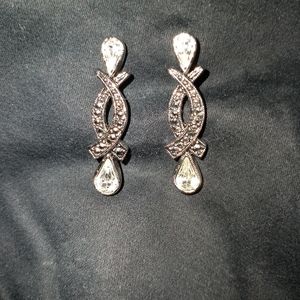 Stunning marcasite earrings